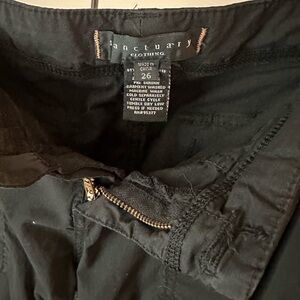 Cropped utility pants